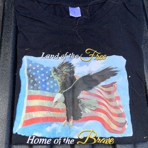 Land of the free- Home of the Brave T Shirt